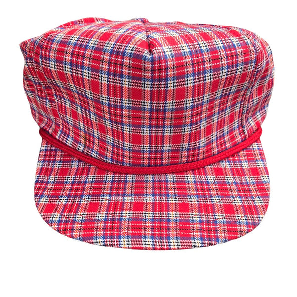 Vintage Tartan Plaid Strapbacks
